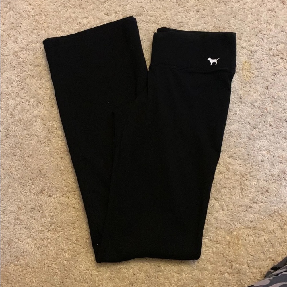 PINK bootcut yoga pants